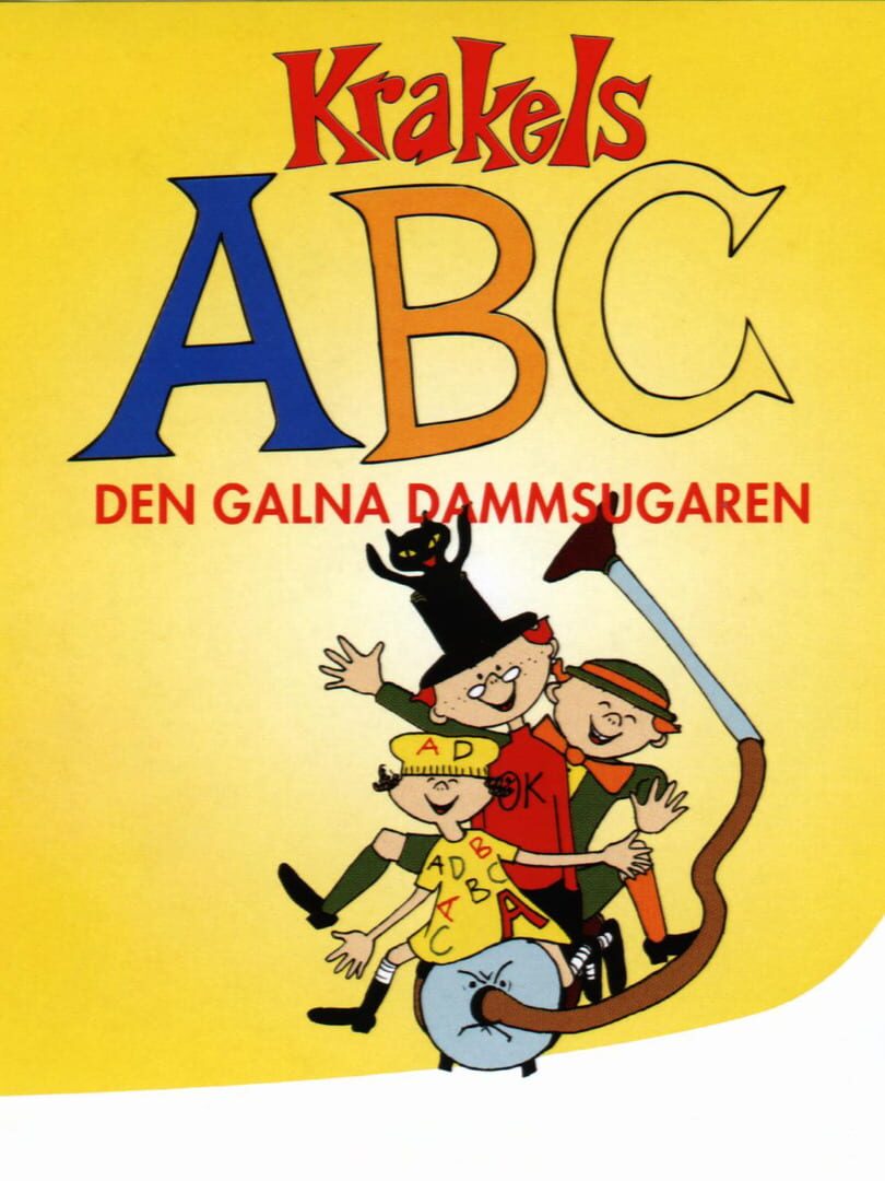 Krakels ABC: Den galna dammsugaren cover art