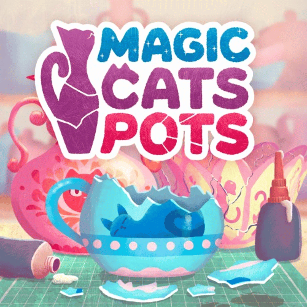 Magic Cats Pots Cover