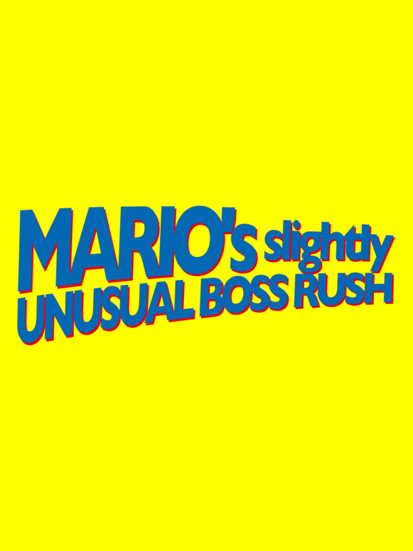 Mario's Slightly Unusual Boss Rush Cover