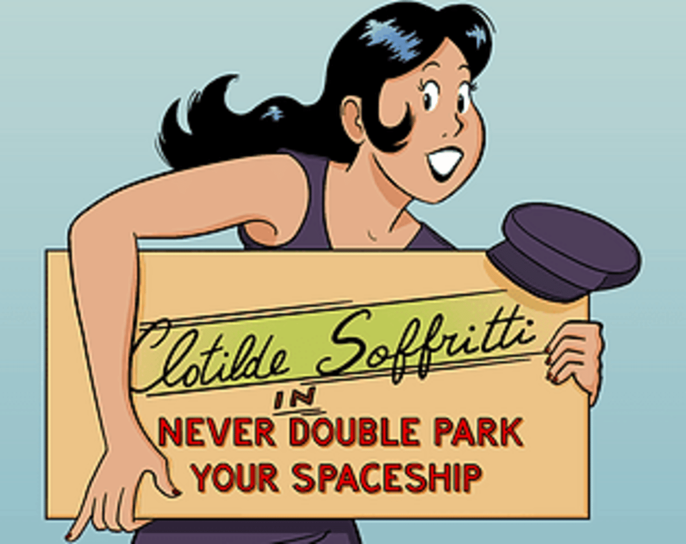 Clotilde Soffritti in Never Double Park your Spaceship Cover