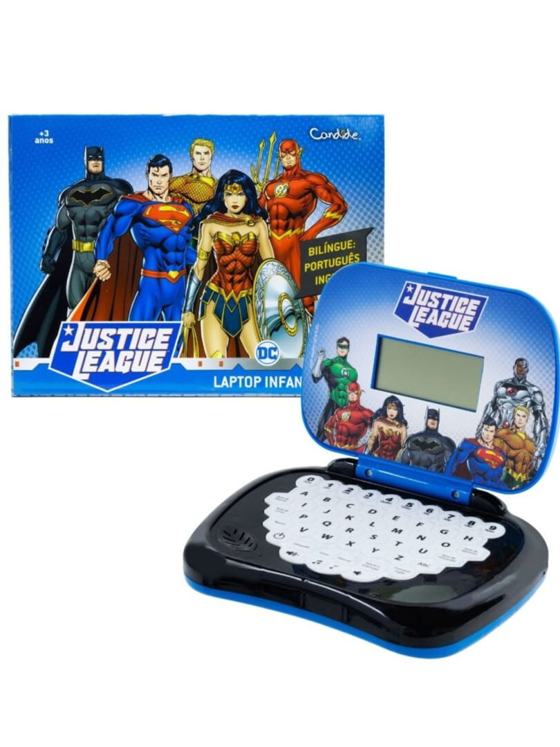 Justice League: Laptop Infantil cover art