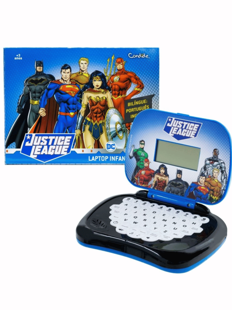 Justice League: Laptop Infantil Cover