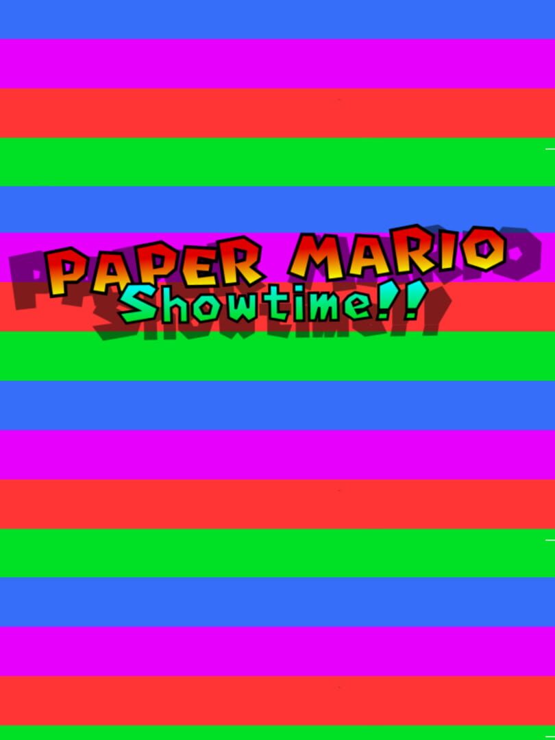 Paper Mario: Showtime!! cover art