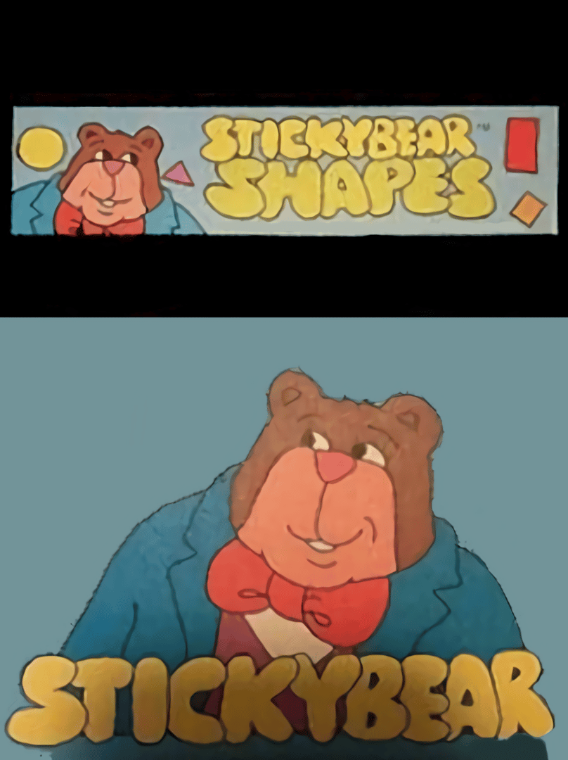 Stickybear Shapes Cover