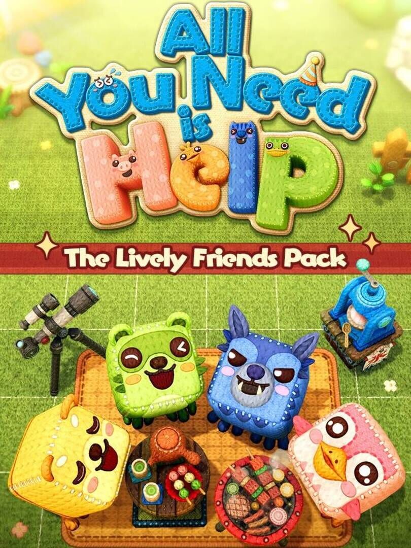 All You Need is Help: The Lively Friends Pack cover art