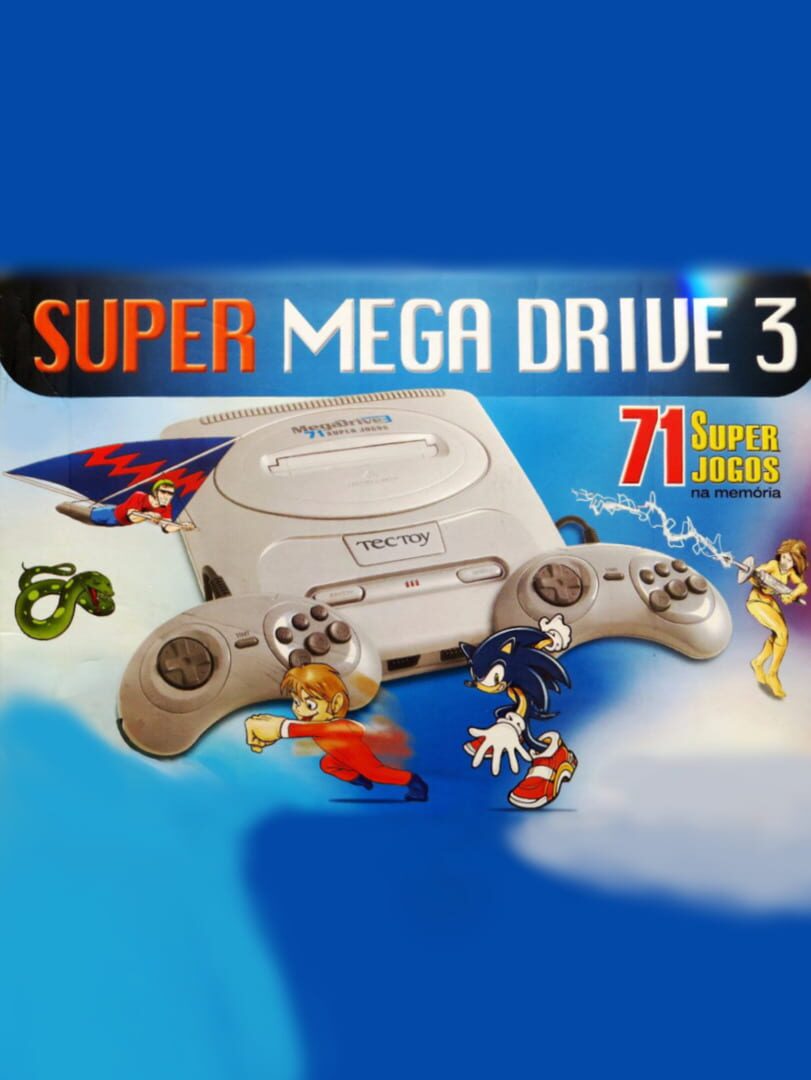 Super Mega Drive 3: 71 Super Jogos cover art