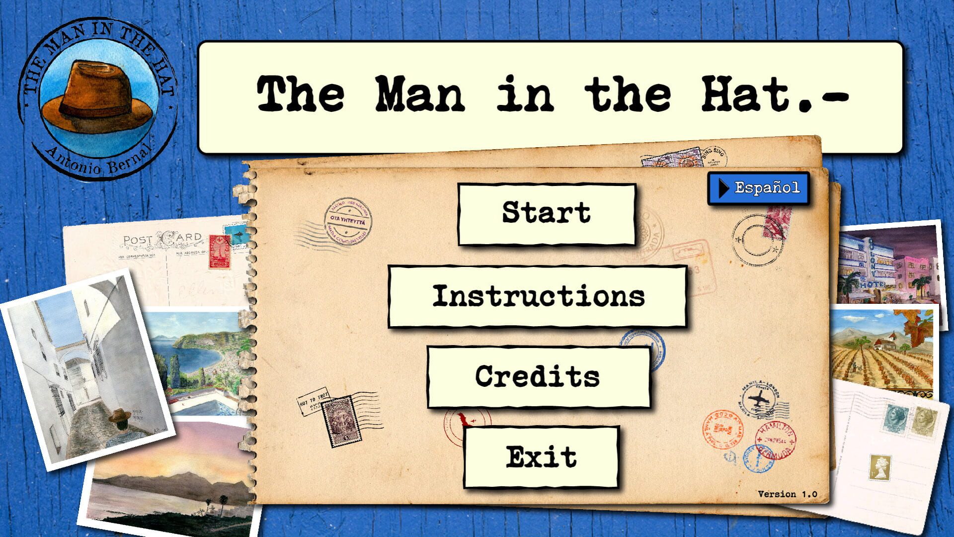 The Man in the Hat.-