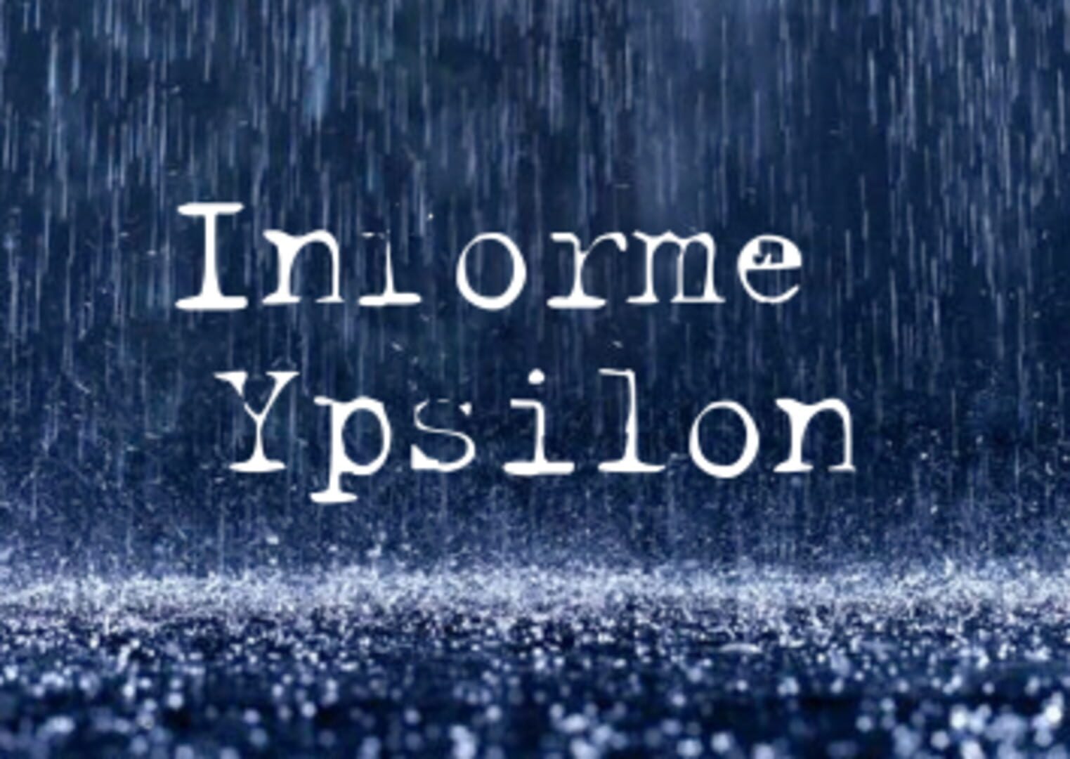 Informe Ypsilon