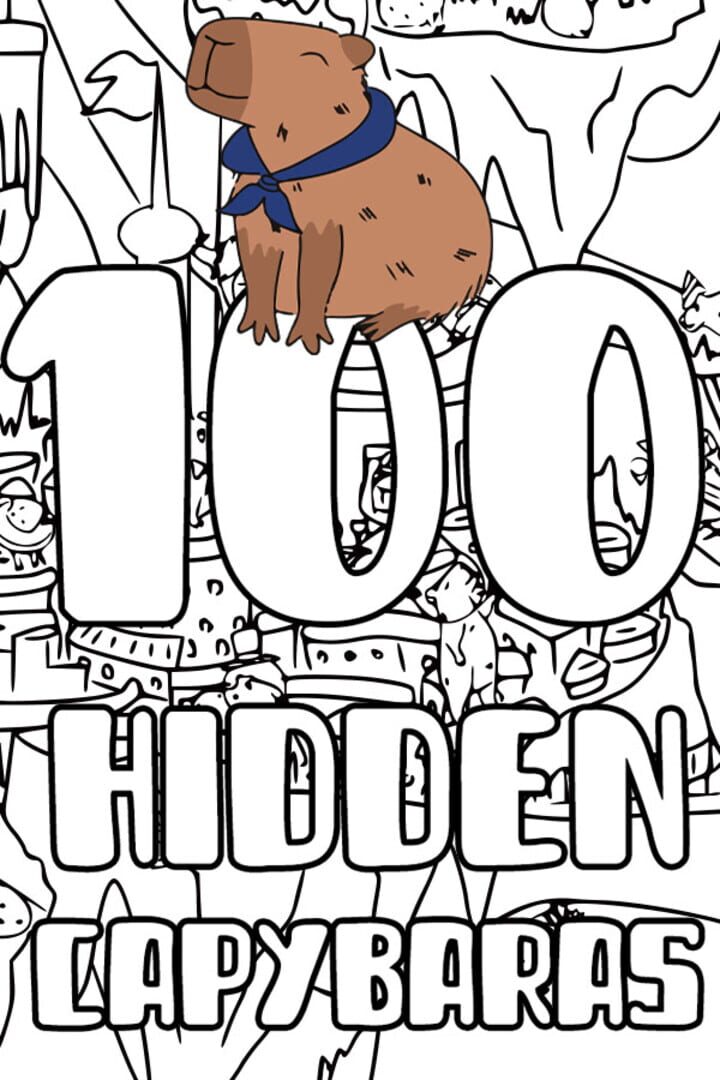 100 Hidden Capybaras cover art