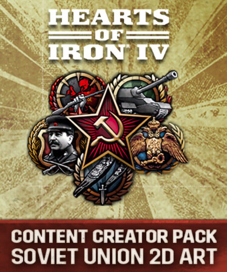 Hearts of Iron IV: Content Creator Pack - Soviet Union 2D Art