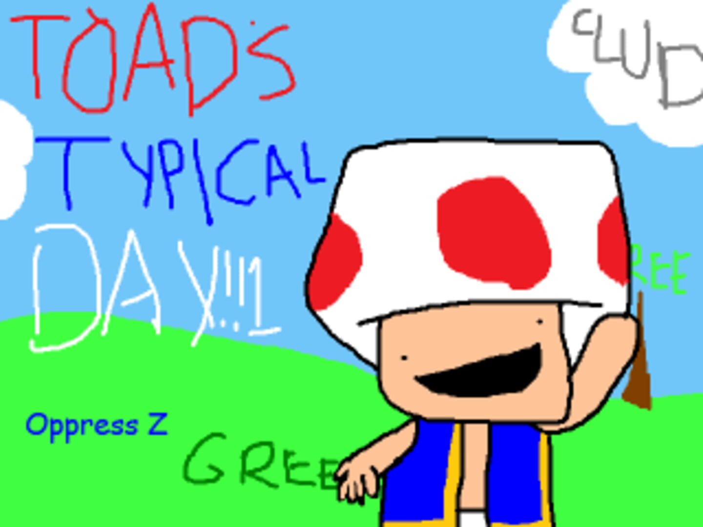 Toad's Typical Day cover art