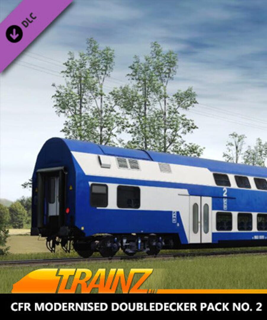 Cover image of Trainz Railroad Simulator 2022: CFR Modernised Doubledecker Pack No. 2