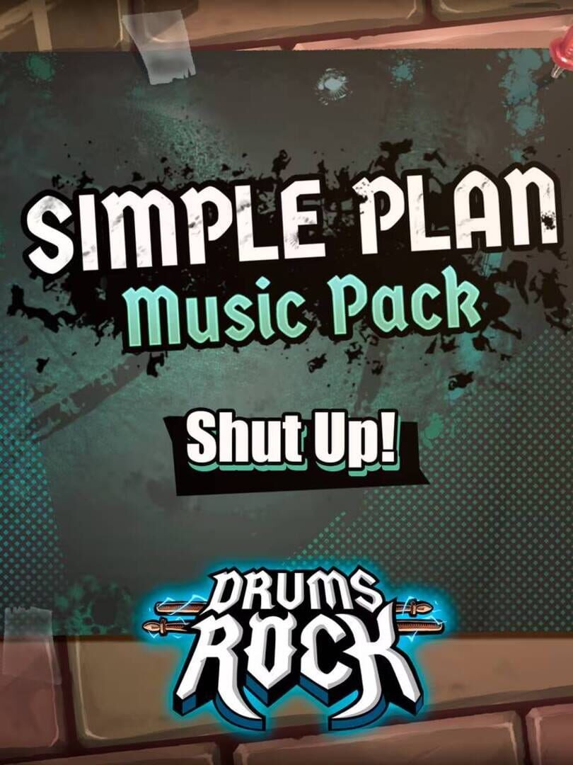 Drums Rock: Simple Plan - 'Shut Up!' cover art