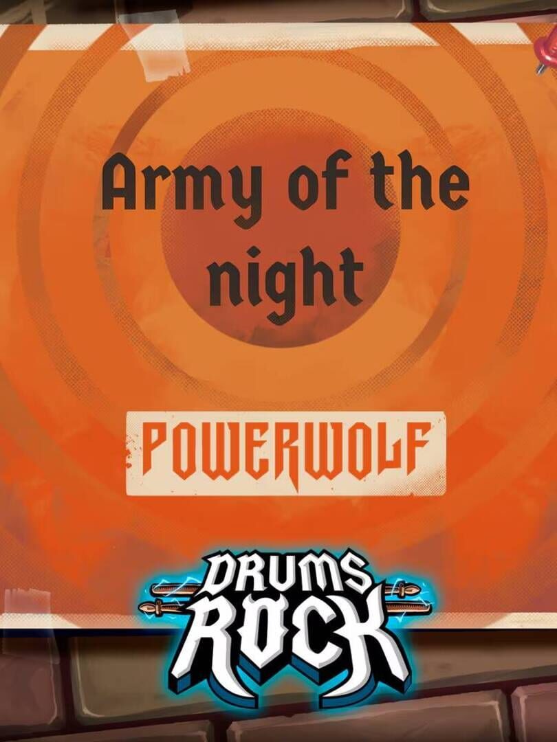 Drums Rock: Powerwolf - 'Army of the Night' cover art