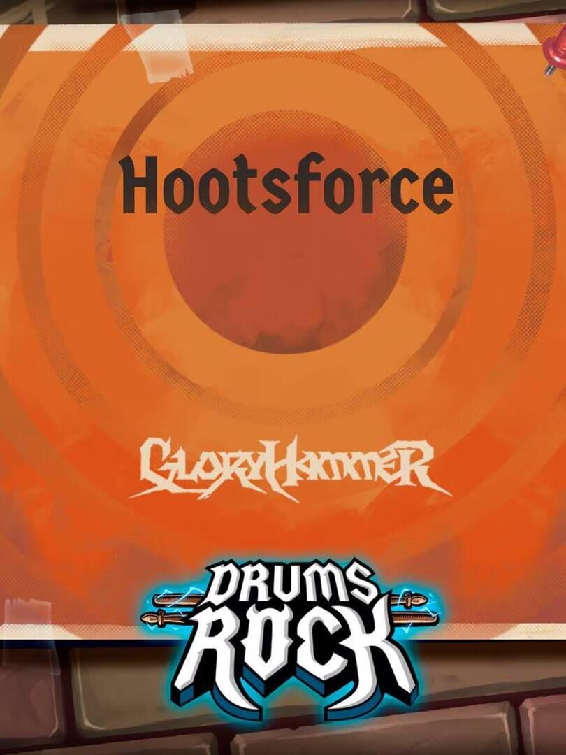 Drums Rock: Gloryhammer - 'Hootsforce' cover art