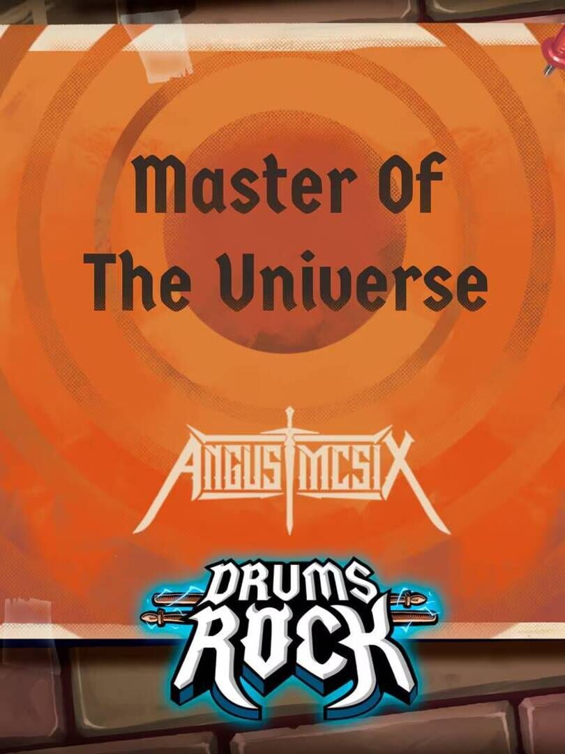 Drums Rock: Angus McSix - 'Master of the Universe' cover art