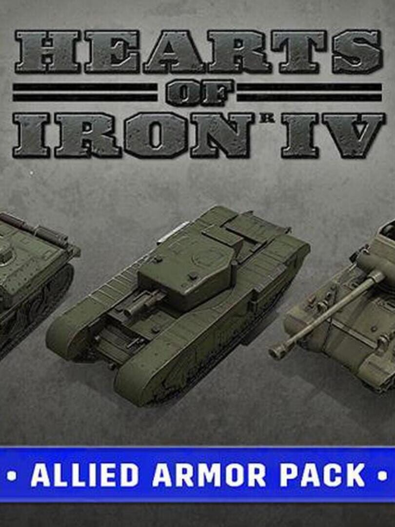 Hearts of Iron IV: Allied Armor Pack cover art