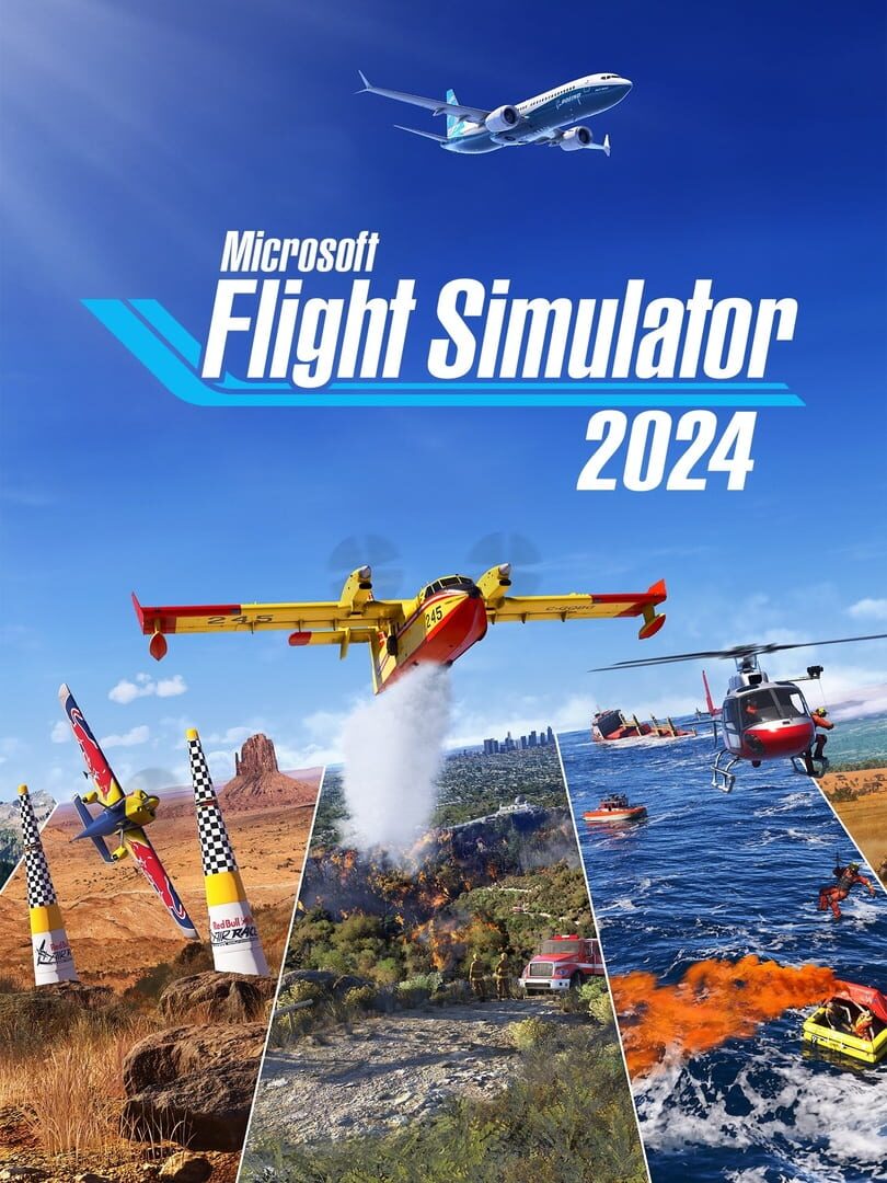 Cover image of Microsoft Flight Simulator 2024