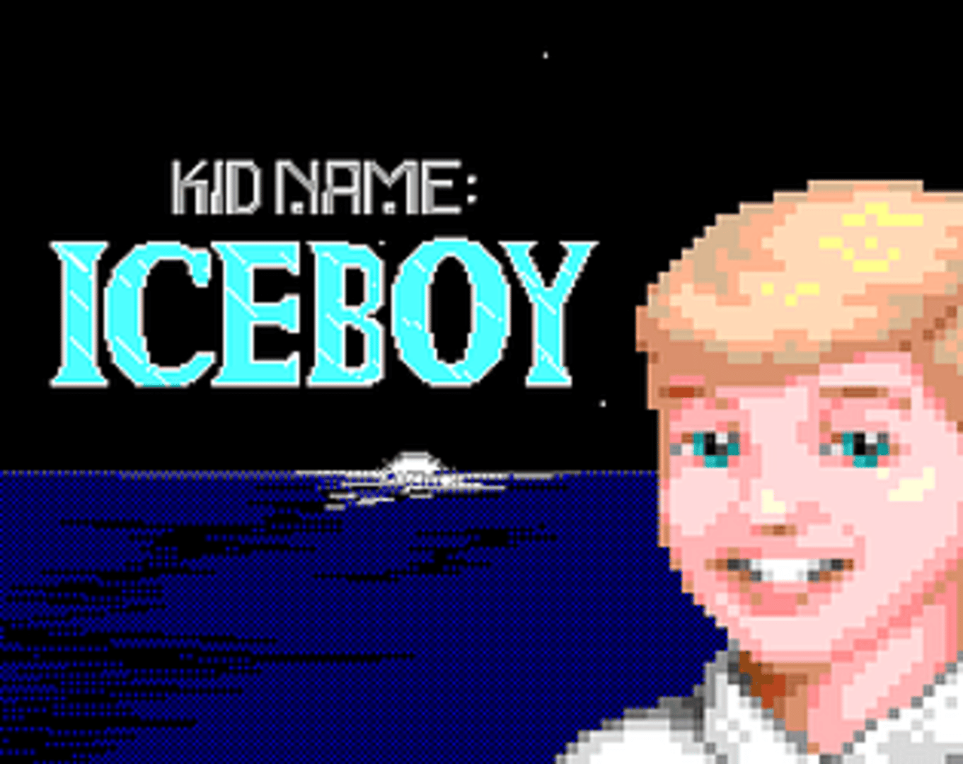 Kidname: Iceboy Cover