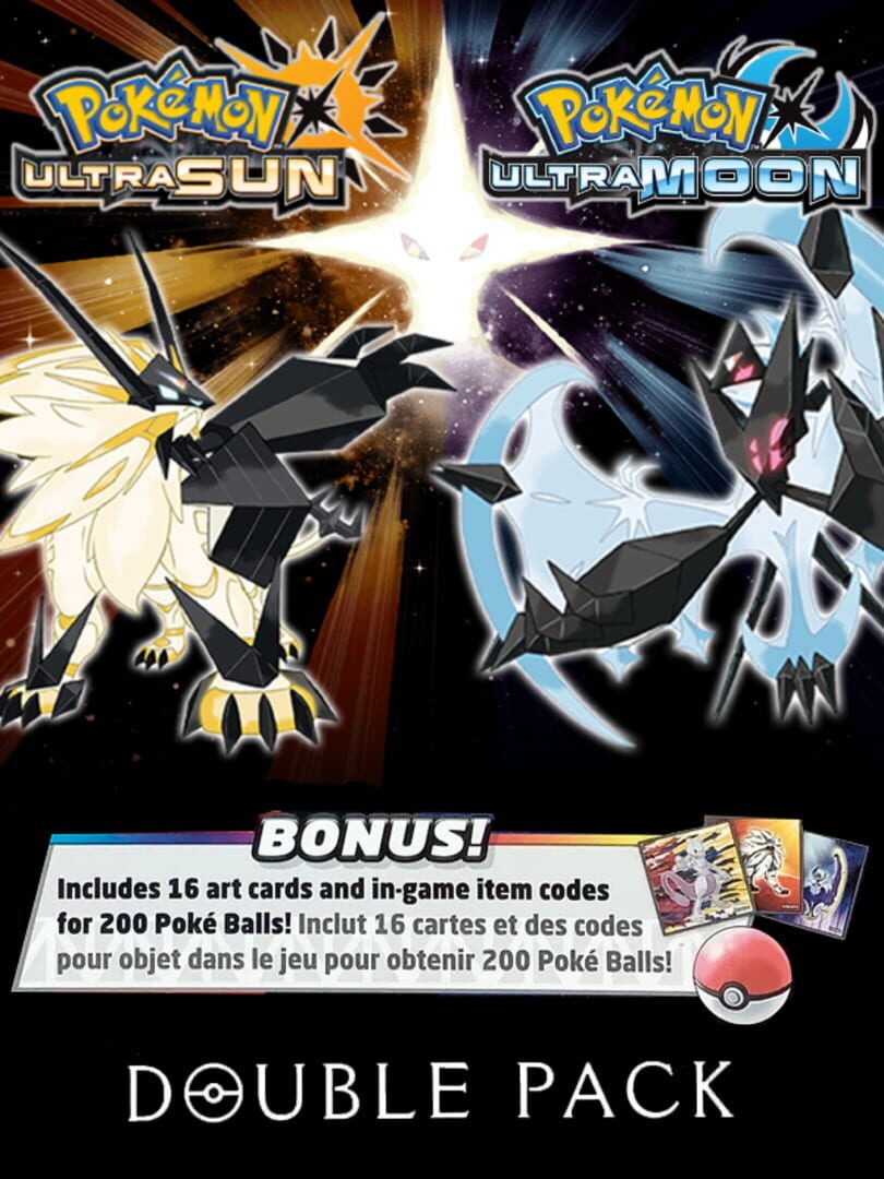 Pokémon Ultra Sun Ultra Moon Double Pack cover art