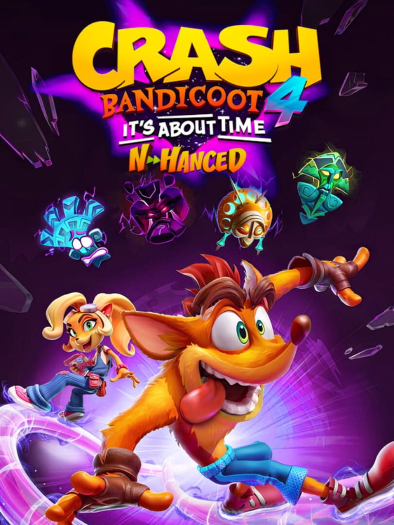 Cover image of Crash Bandicoot 4: N. Hanced