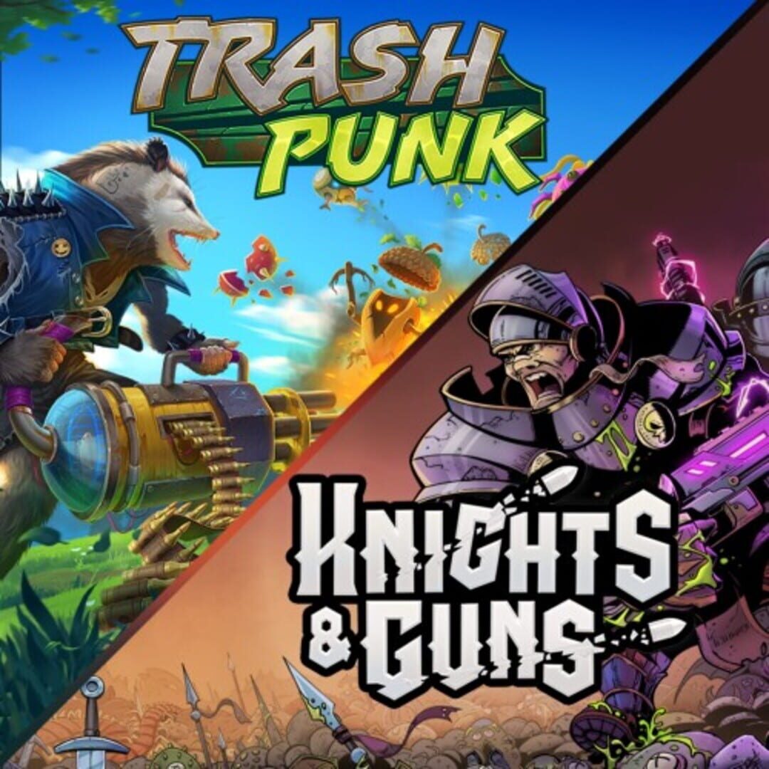 2 in 1: Trash Punk & Knights and Guns cover art