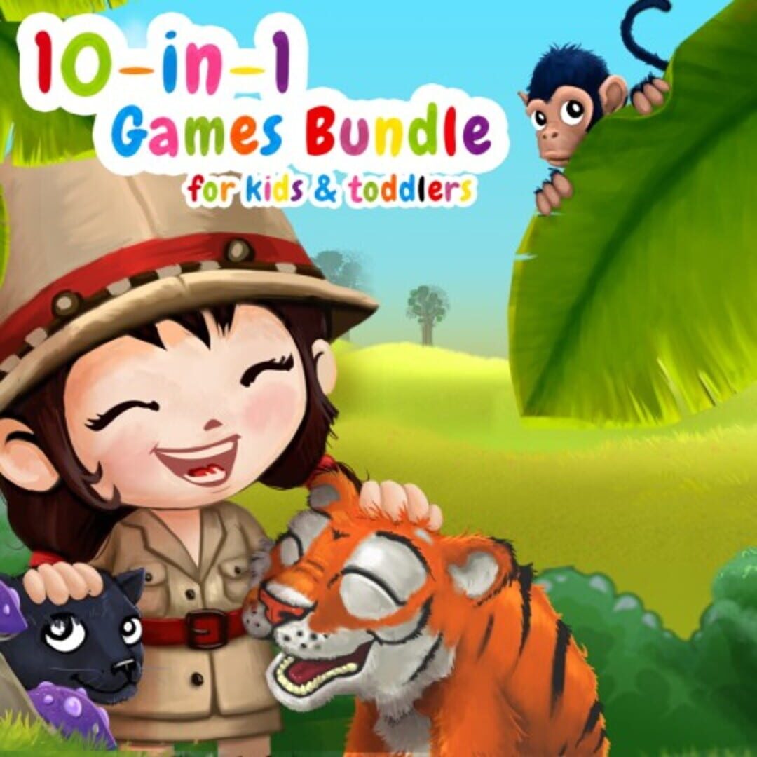 Cover image of 10-in-1 Games Bundle for Kids & Toddlers