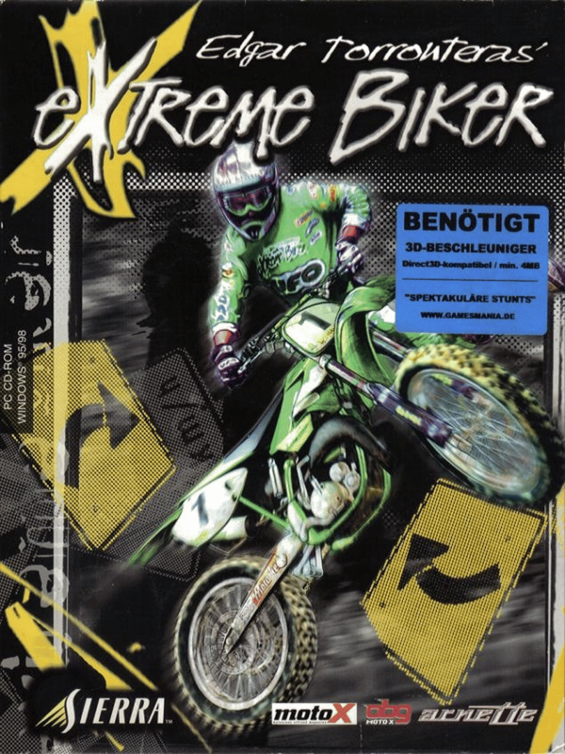 Edgar Torronteras Extreme Biker Cover