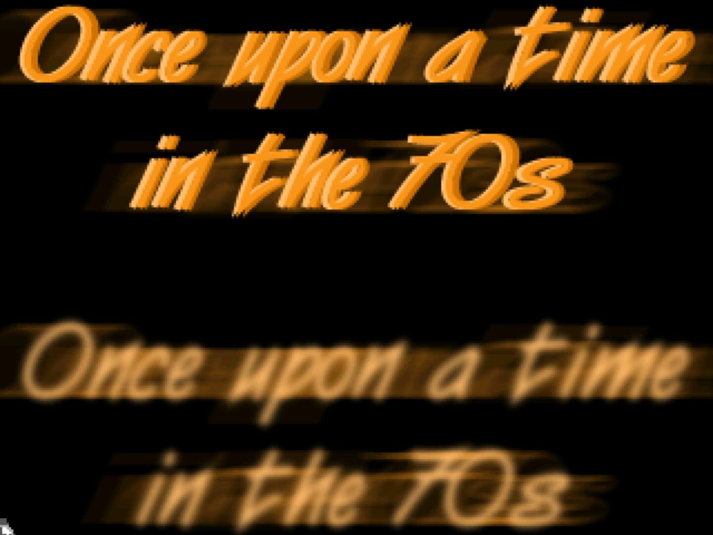 Once Upon a Time in the 70s