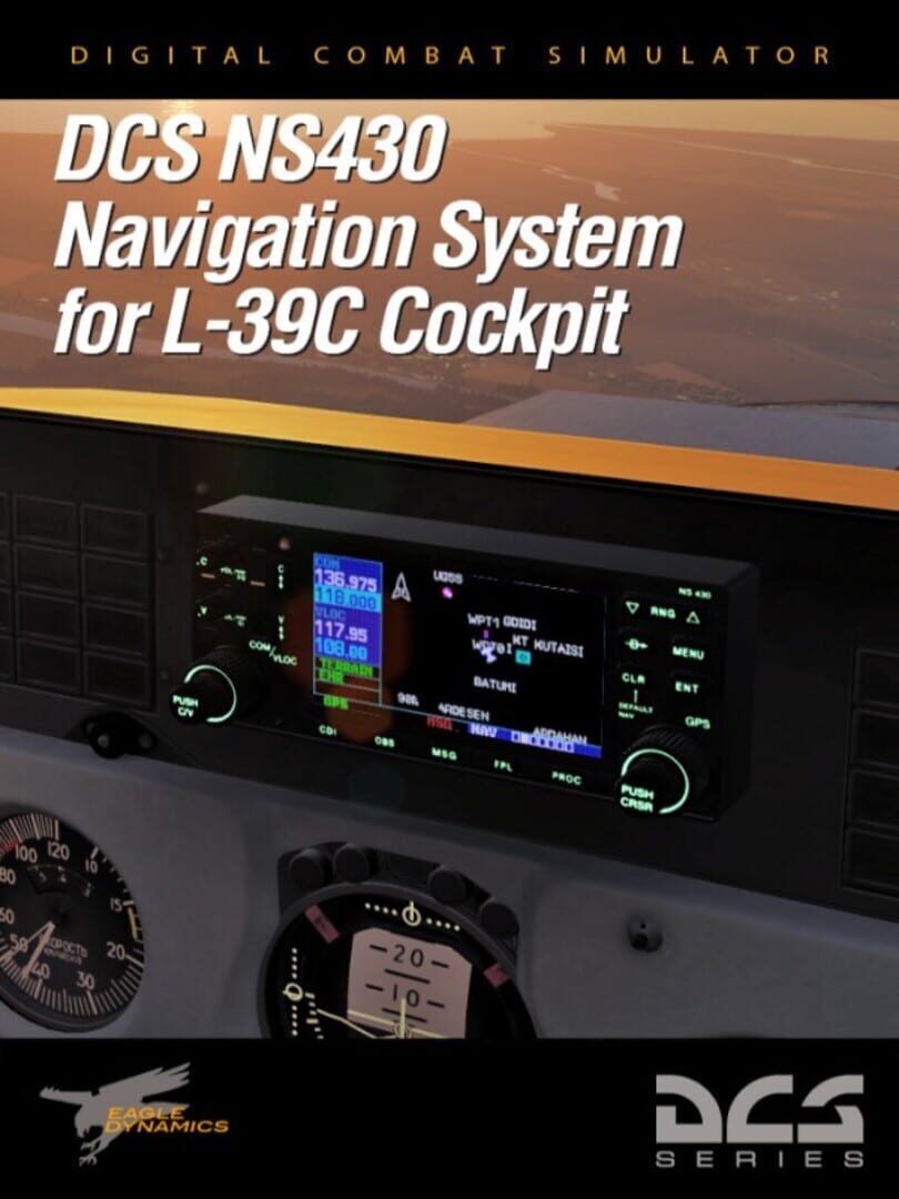 DCS World: NS 430 Navigation System for L-39С Cockpit