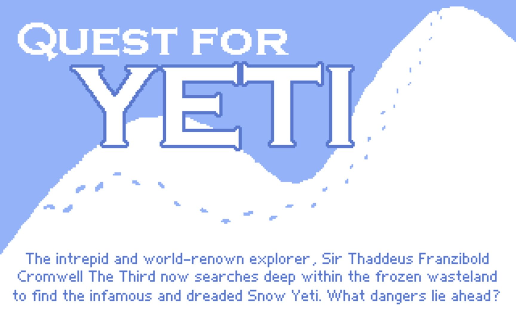 Quest for Yeti