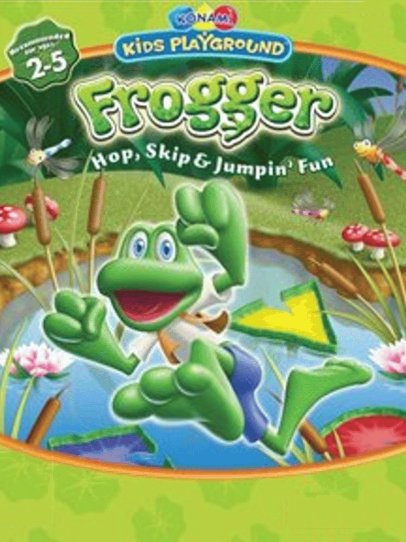 Konami Kids Playground: Frogger Hop, Skip & Jumpin' Fun Cover