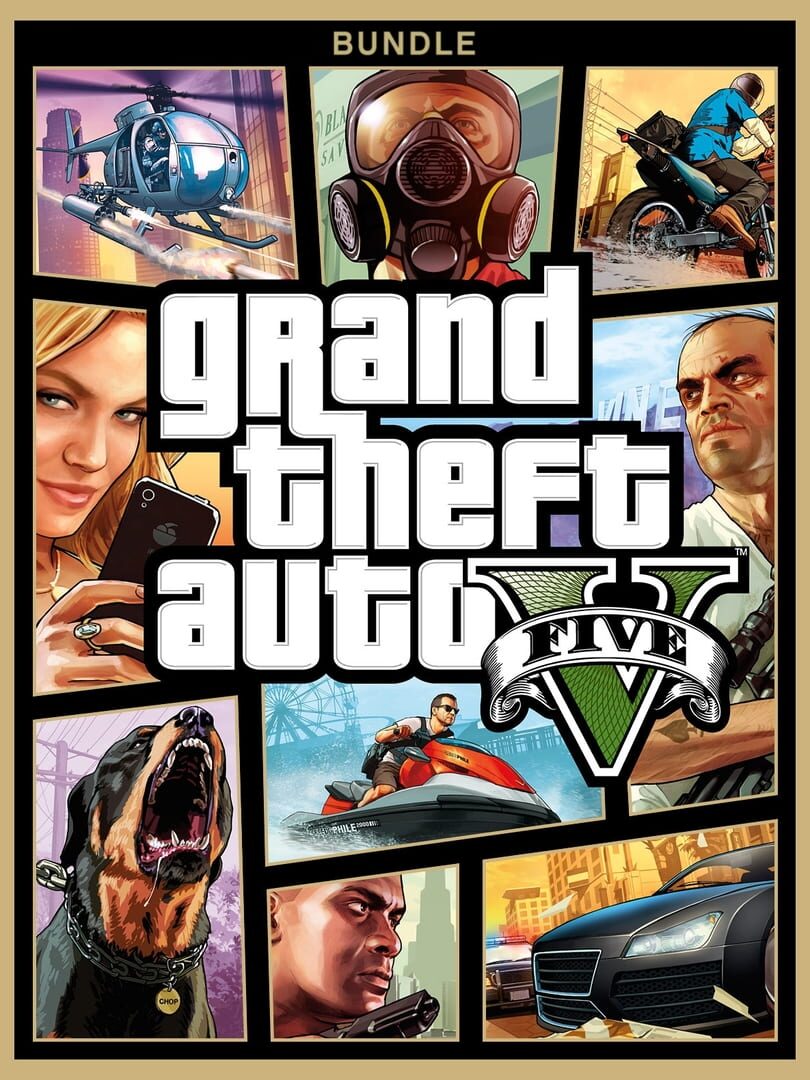 Grand Theft Auto V cover art