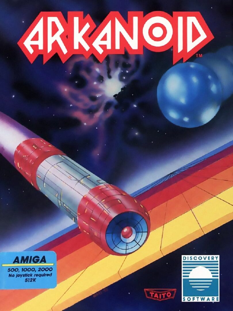 Arkanoid cover art