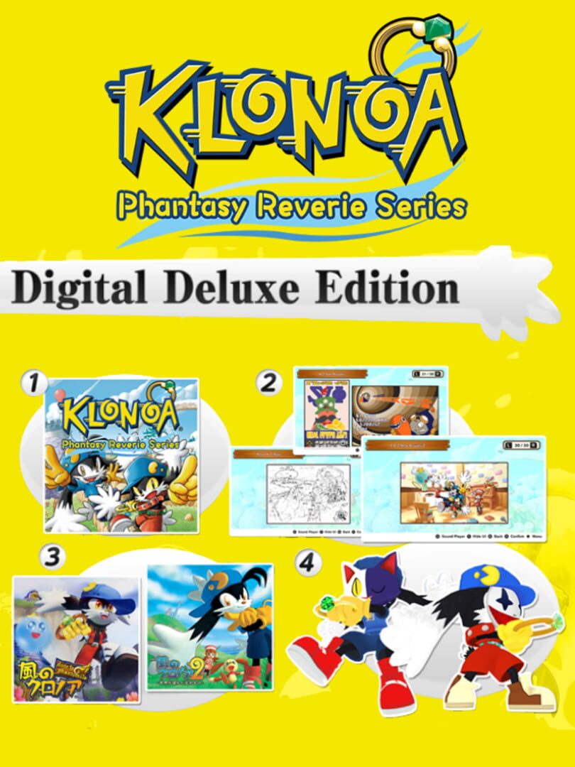 Klonoa Phantasy Reverie Series: Digital Deluxe Edition