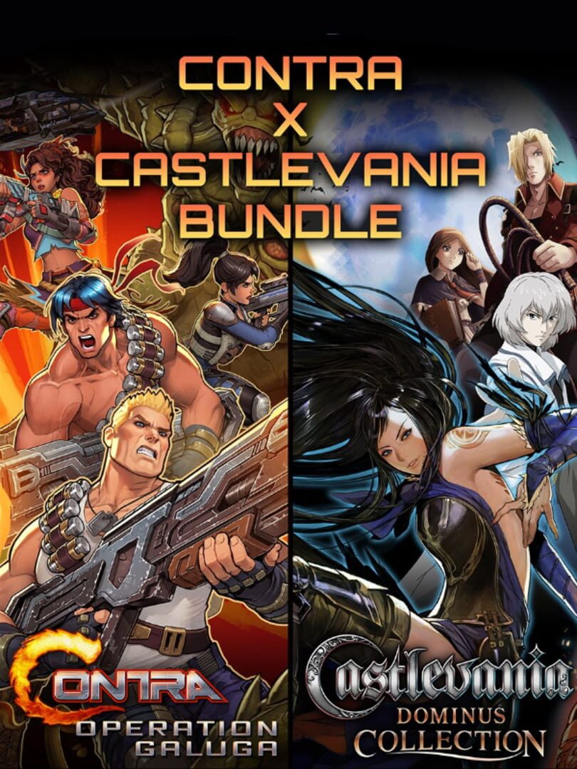 Contra x Castlevania Bundle cover art