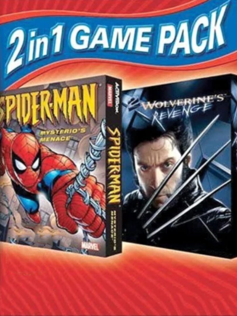 Bundle : 2 in 1 Game Pack I Spider-Man: Mysterio's Menace + X2: Wolverine's Revenge
