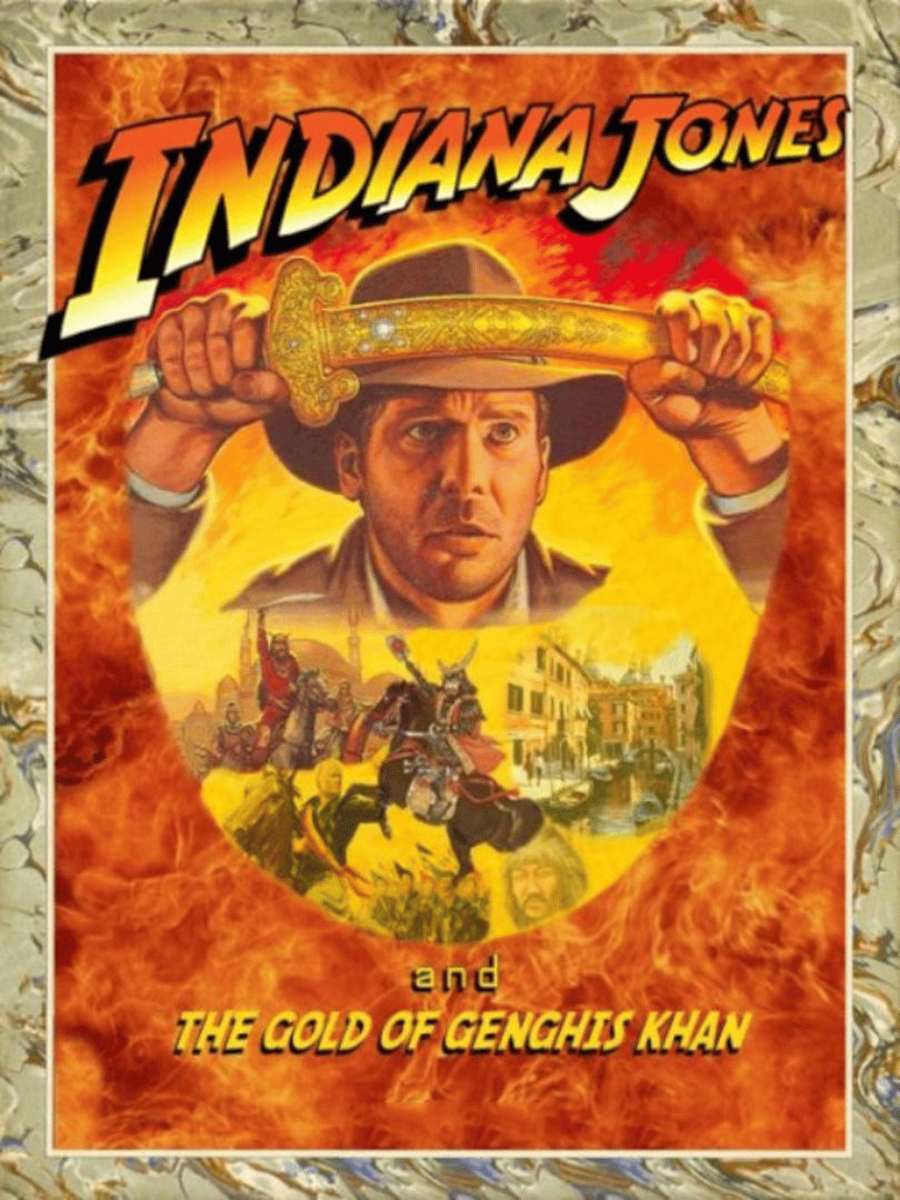 Indiana Jones and the Gold of Genghis Khan Cover
