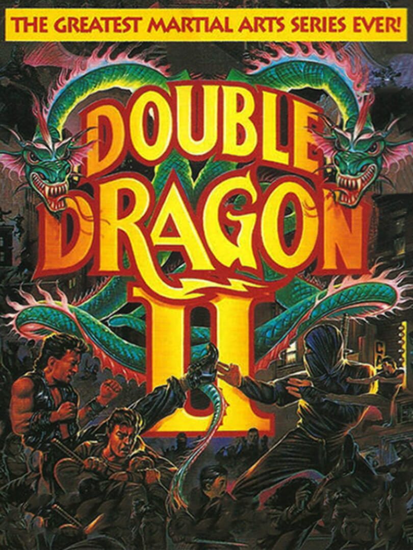 Double Dragon II cover art