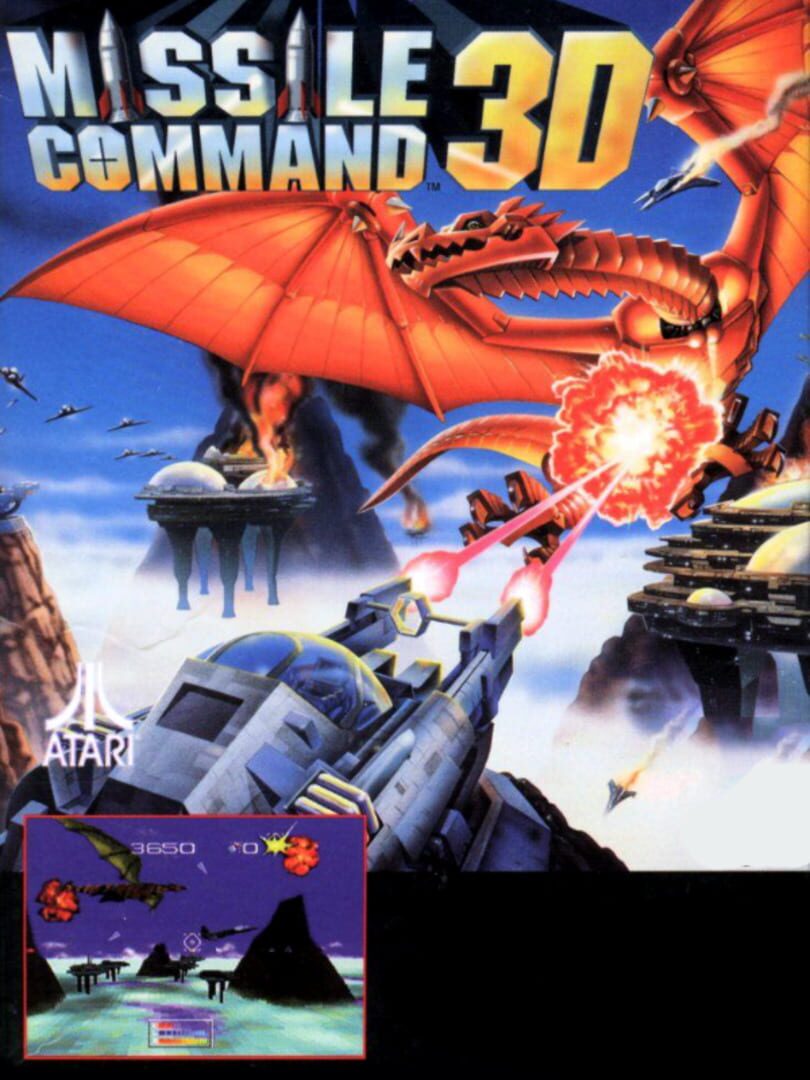 Missile Command 3D cover art