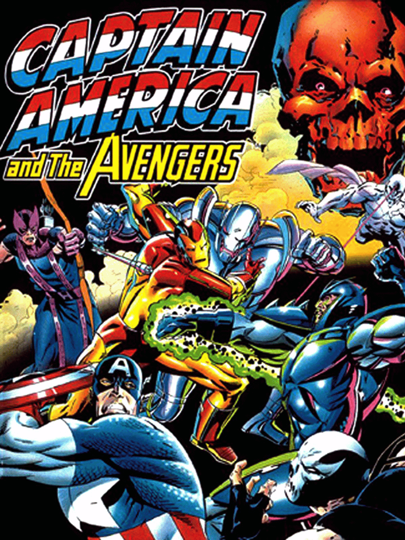 Captain America and the Avengers Cover