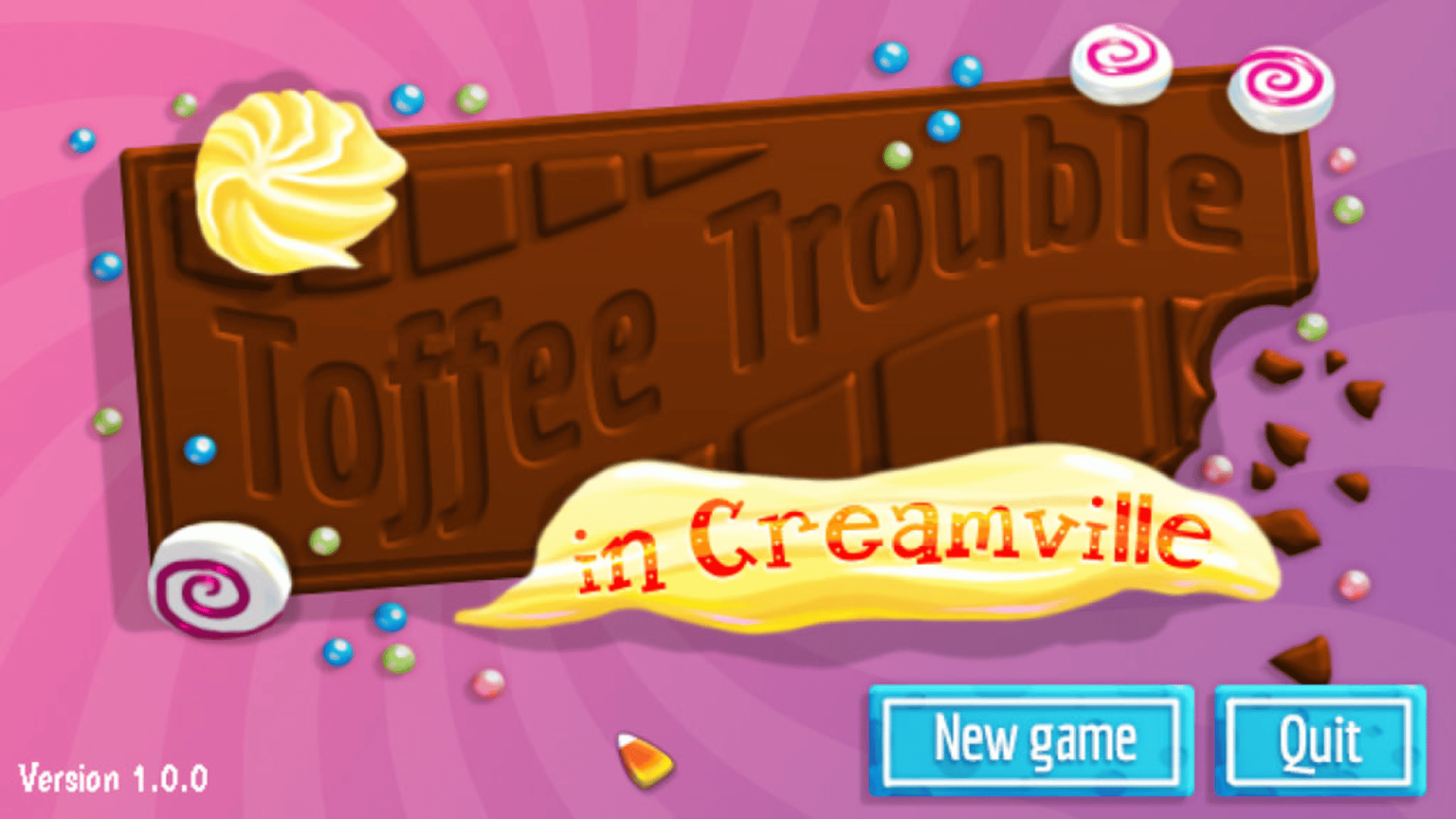 Toffee Trouble in Creamville Cover