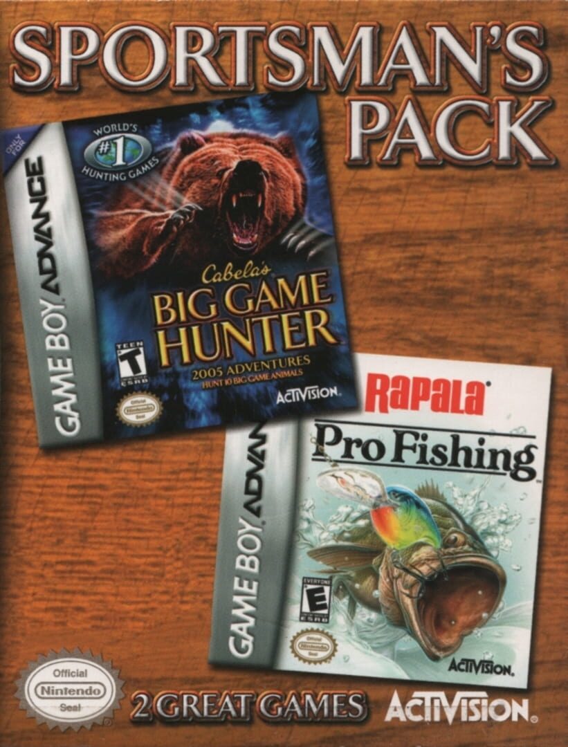 Sportsman's Pack: Cabela's Big Game Hunter 2005 & Rapala Pro Fishing cover art