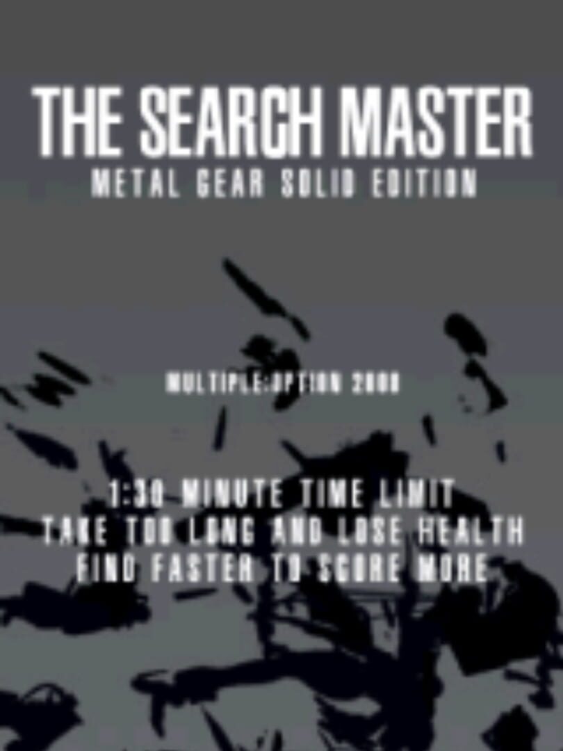 The Search Master: Metal Gear Solid Edition cover art