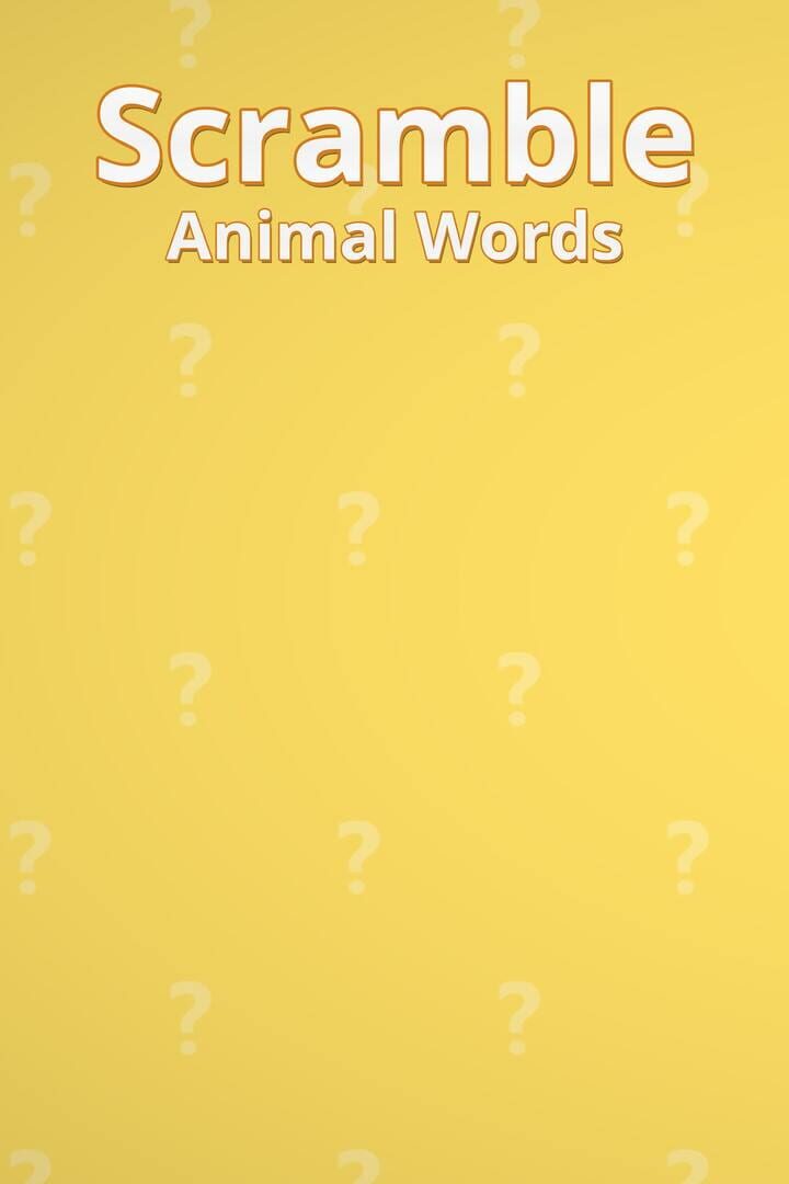 Scramble Animal Words