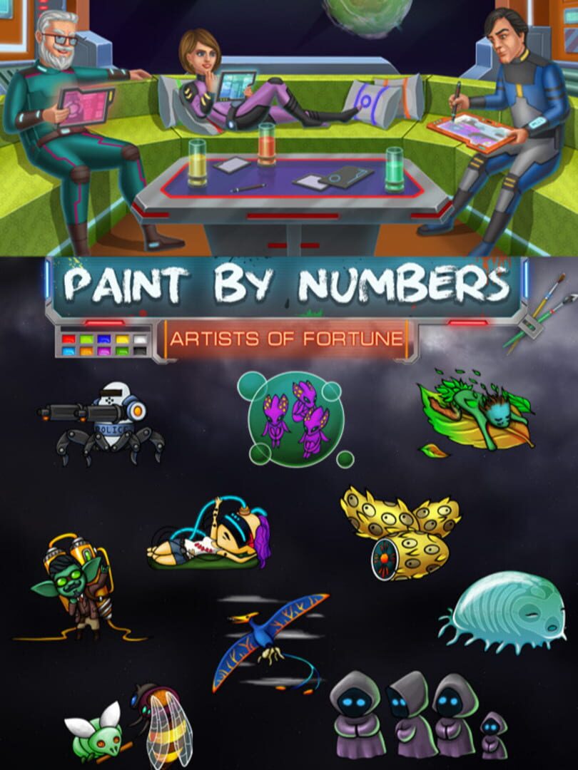 Cover image of Paint By Numbers