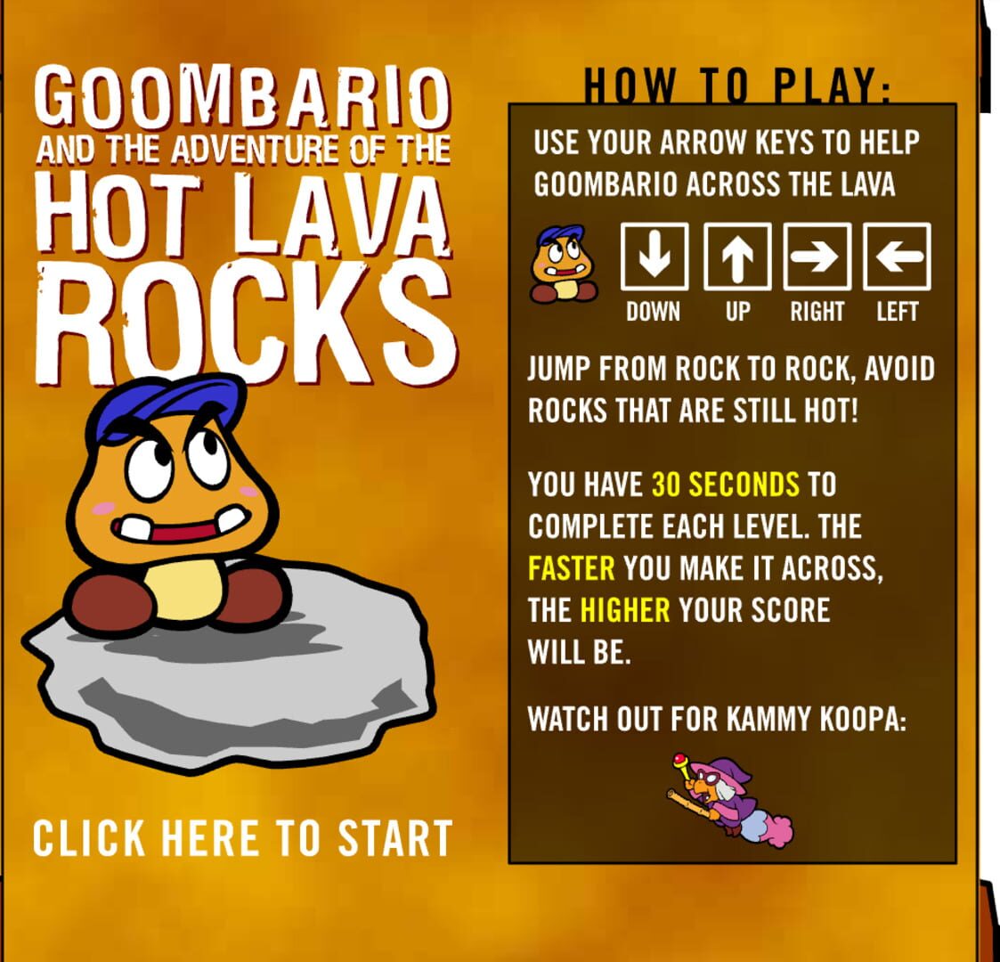 Goombario and the Adventure of the Hot Lava Rocks (2000)