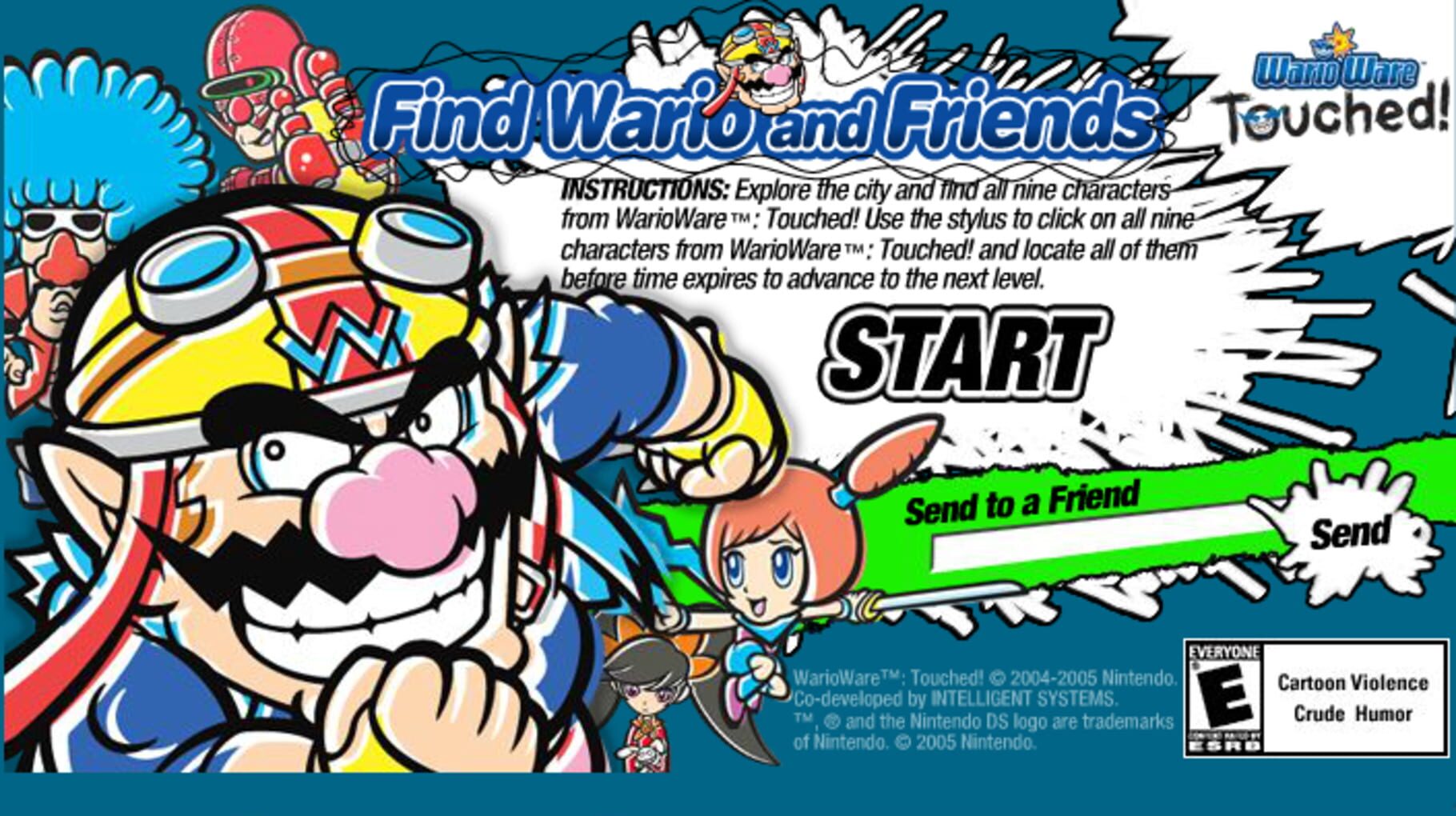 Find Wario and Friends (2005)