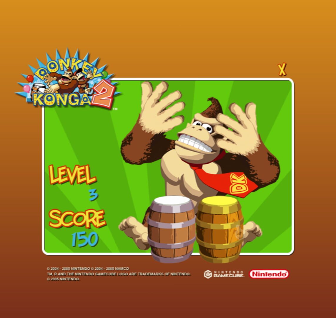 Donkey Konga 2 cover art