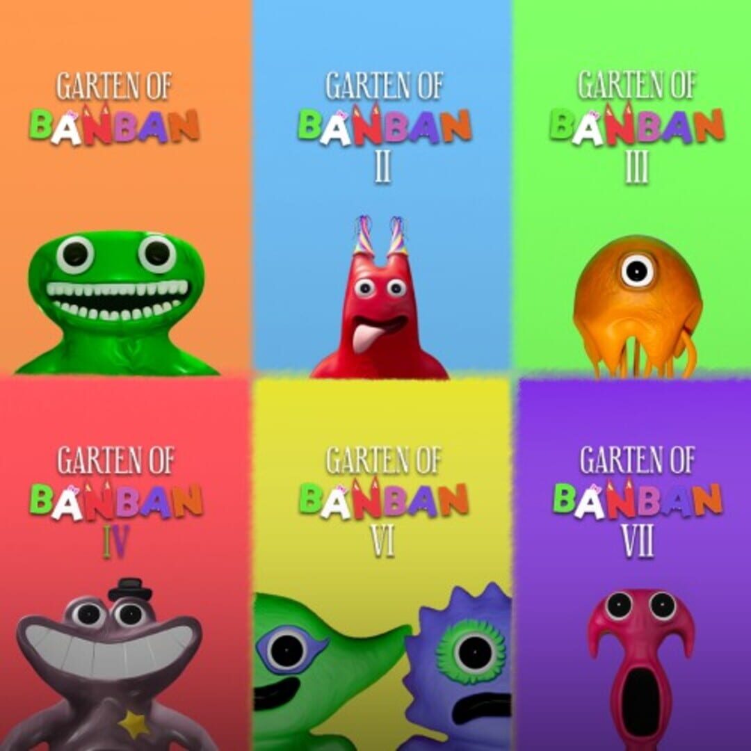 Cover image of Garten of Banban 1 + 2 + 3 + 4 + 6 + 7